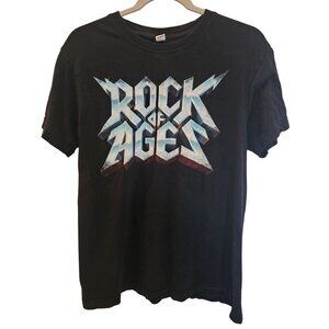 Rock Of Ages Broadway Show Movie Graphic Tee Ten Brand Size S Black Cotton 2013